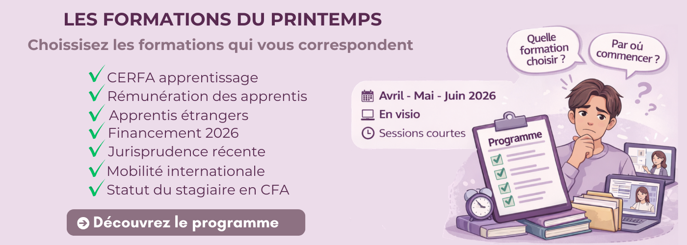 Les formations du printemps : Développez vos compétences dès maintenant avec des formations à distance, courtes et ludiques.